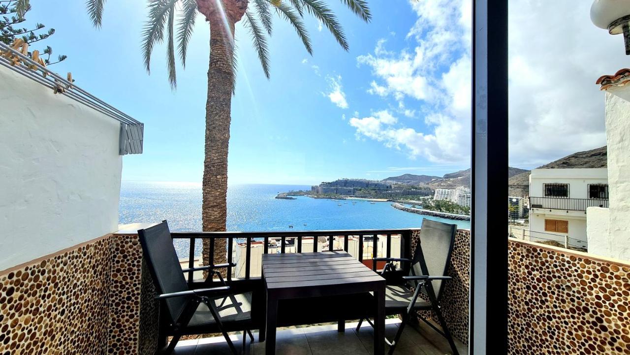 شقة Deluxe Seaview-Sunsets !Transfe-R Inc! Pool,2Aircond,2Tv65",600Mb Dishwasher,,2 Beaches,Anfi-View باتالاباكا المظهر الخارجي الصورة