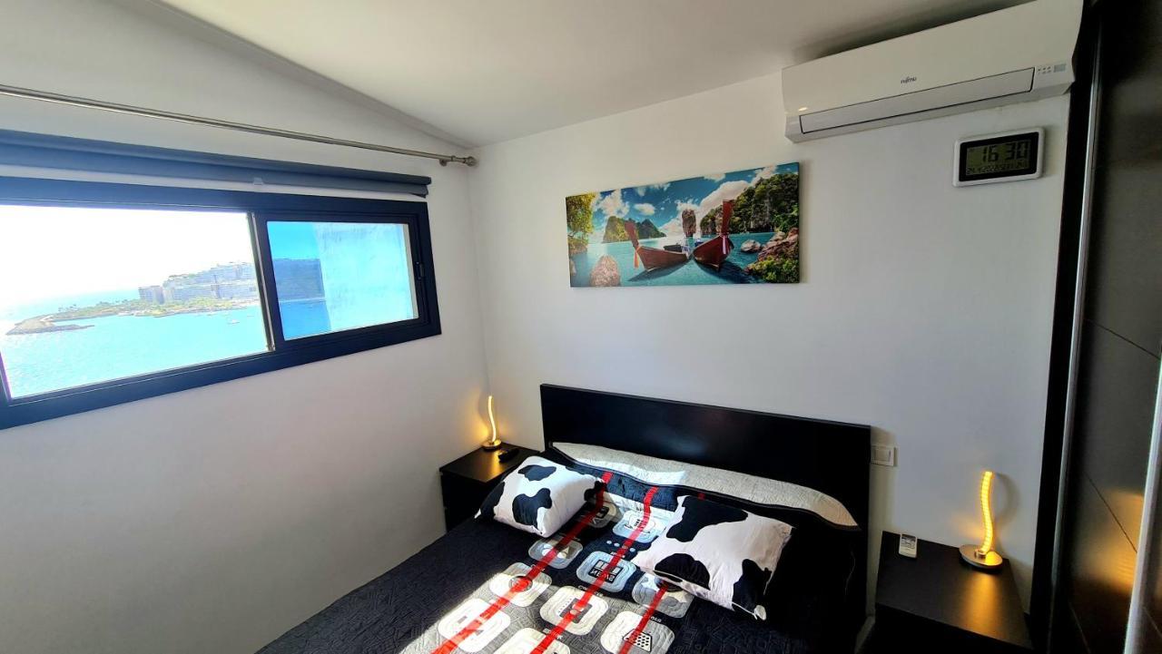 شقة Deluxe Seaview-Sunsets !Transfe-R Inc! Pool,2Aircond,2Tv65",600Mb Dishwasher,,2 Beaches,Anfi-View باتالاباكا المظهر الخارجي الصورة
